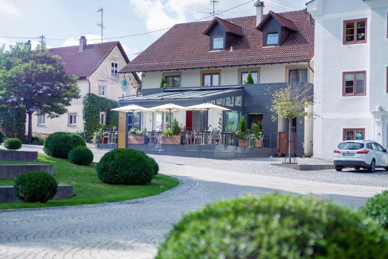 Gasthaus und Pension Zur Linde Rot an der Rot Exterior foto