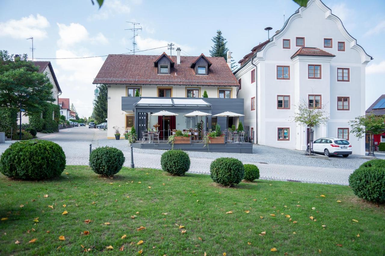 Gasthaus und Pension Zur Linde Rot an der Rot Exterior foto