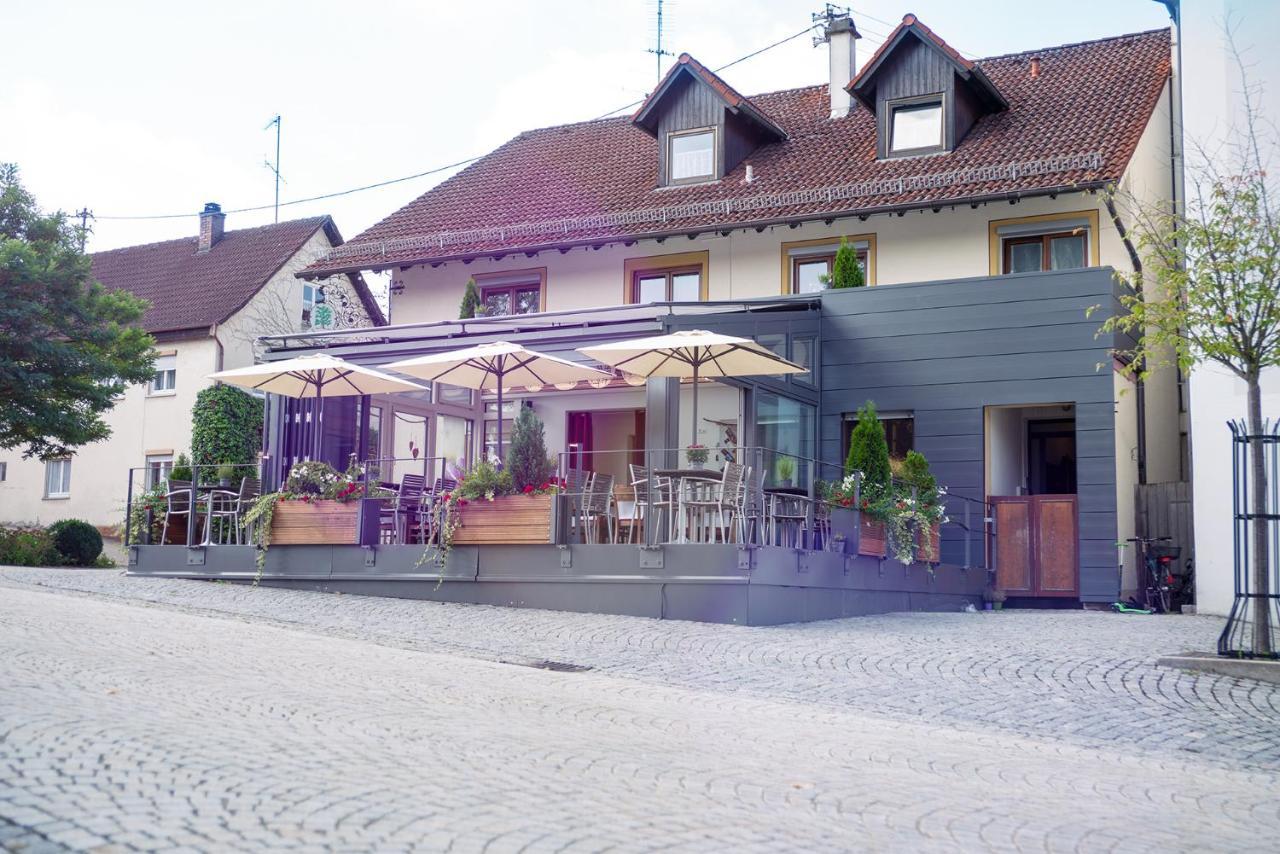 Gasthaus und Pension Zur Linde Rot an der Rot Exterior foto